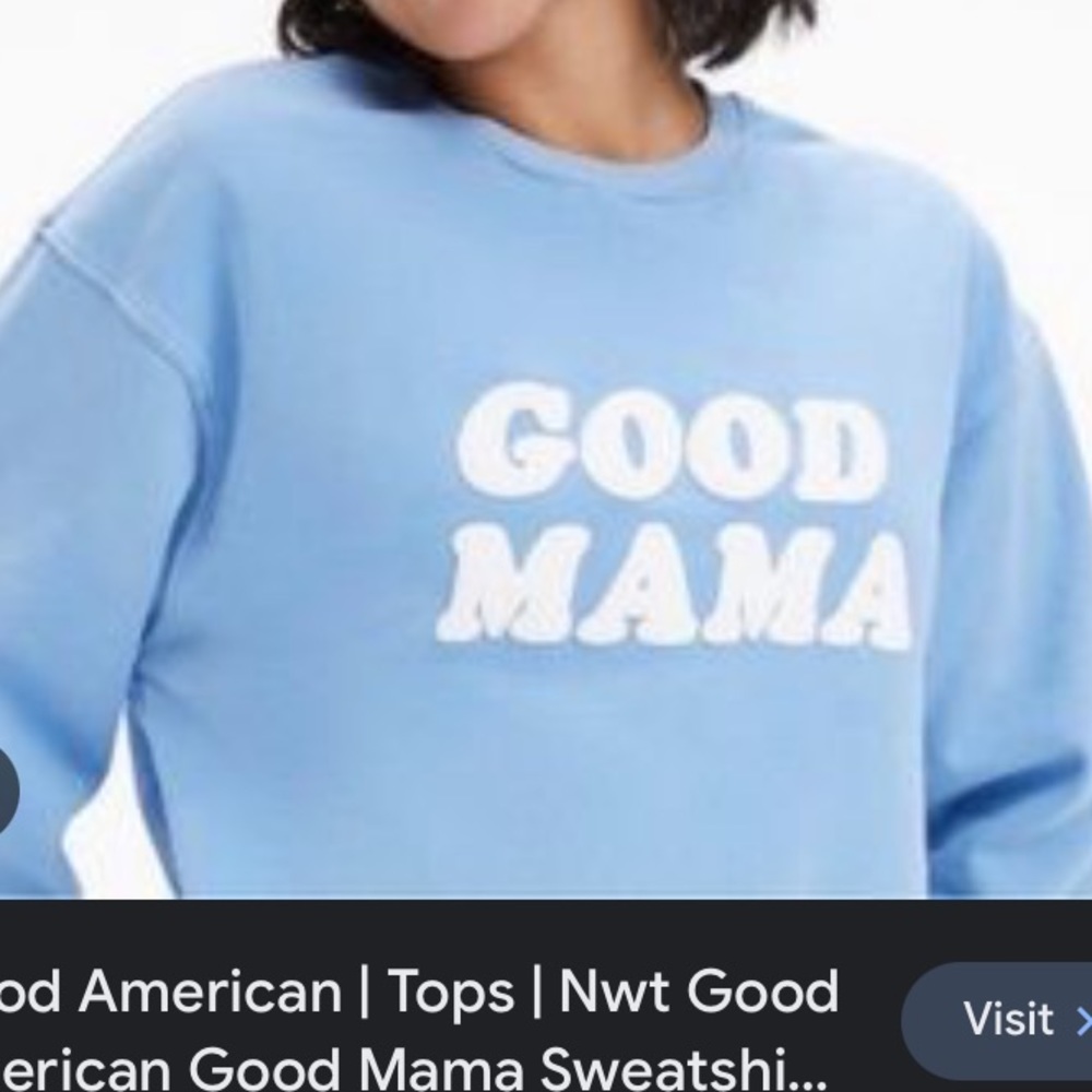 Good American crewneck sweater